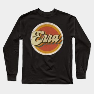 circle vintage Erra Long Sleeve T-Shirt